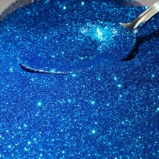 1/2 Pound Premium Bright Blue .004" Metal Flake Auto Paint Additive Flake