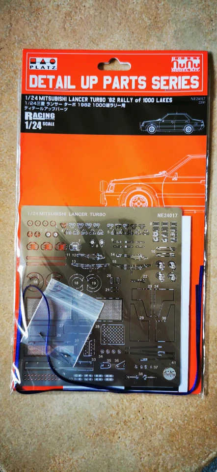 NUNU Mitsubishi Lancer Turbo+fotoincisioni - Immagine 3 di 4