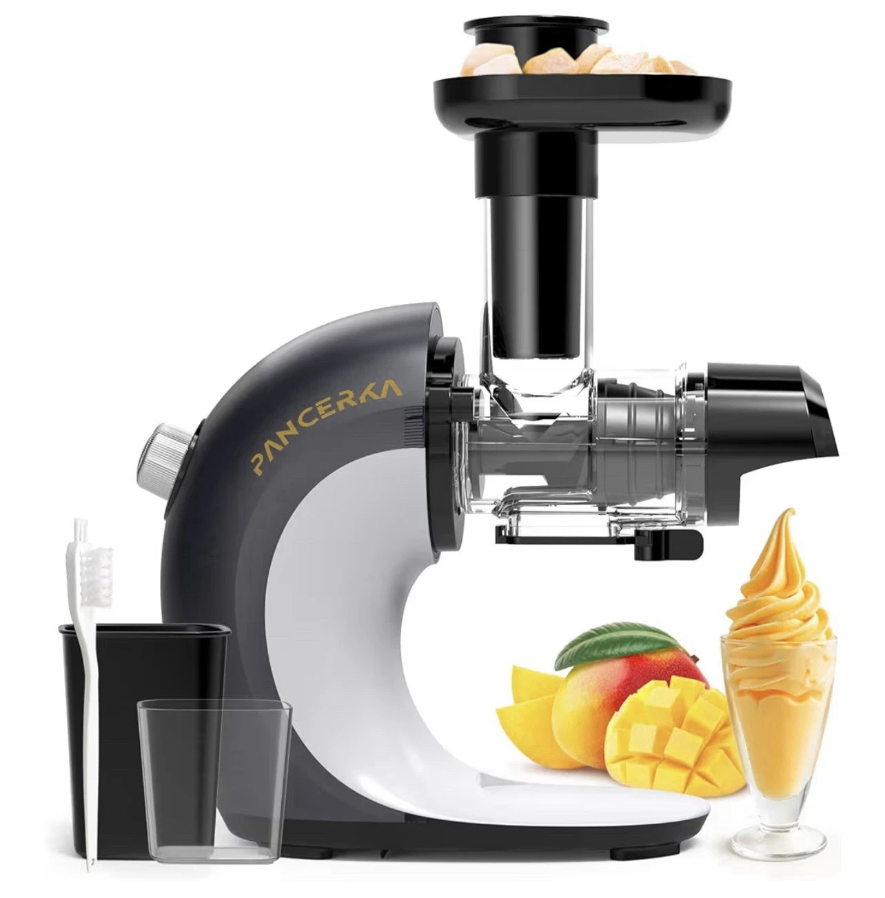 PANCERKA Frozen fruit sorbet-Soft serve ice cream & Juice maker-Easy To Clean!!
Opens in a new windo