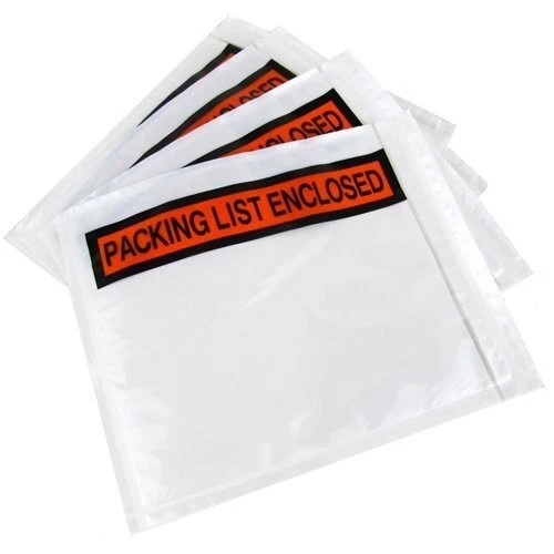 1000 Packing List Enclosed Invoice Panel Face Envelopes 4.5 x 6 Shipping Pouch