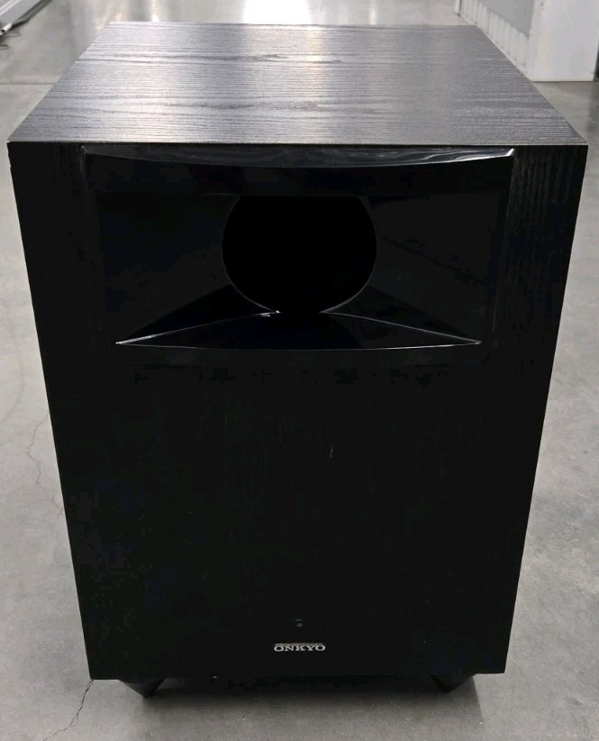 Onkyo SKW-570 Powered Subwoofer 10'' Speaker Black 120V 60Hz