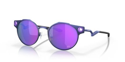 Oakley Deadbolt Fabio Quartararo El Diablo Matte Navy Prizm Violet OO6046-10