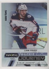 2020-21 Upper Deck Synergy Rookie Journey Away 545/899 Liam Foudy #RJ-LF 0iw3