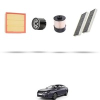 Hoffcar Set Service - 4 Filter Kompatibel Mit Renault Latitude 1.5 DCI 81Kw D