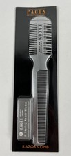 Facon Razor Comb for Hair Cutting - Professional Hair Cutting Kit with 10 Blades