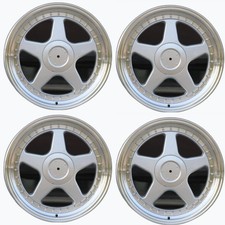 15 Wheels Jdm Style 15x7 4x100 4x114.3 20 Silver For Honda Civic Eg Ek Set 4