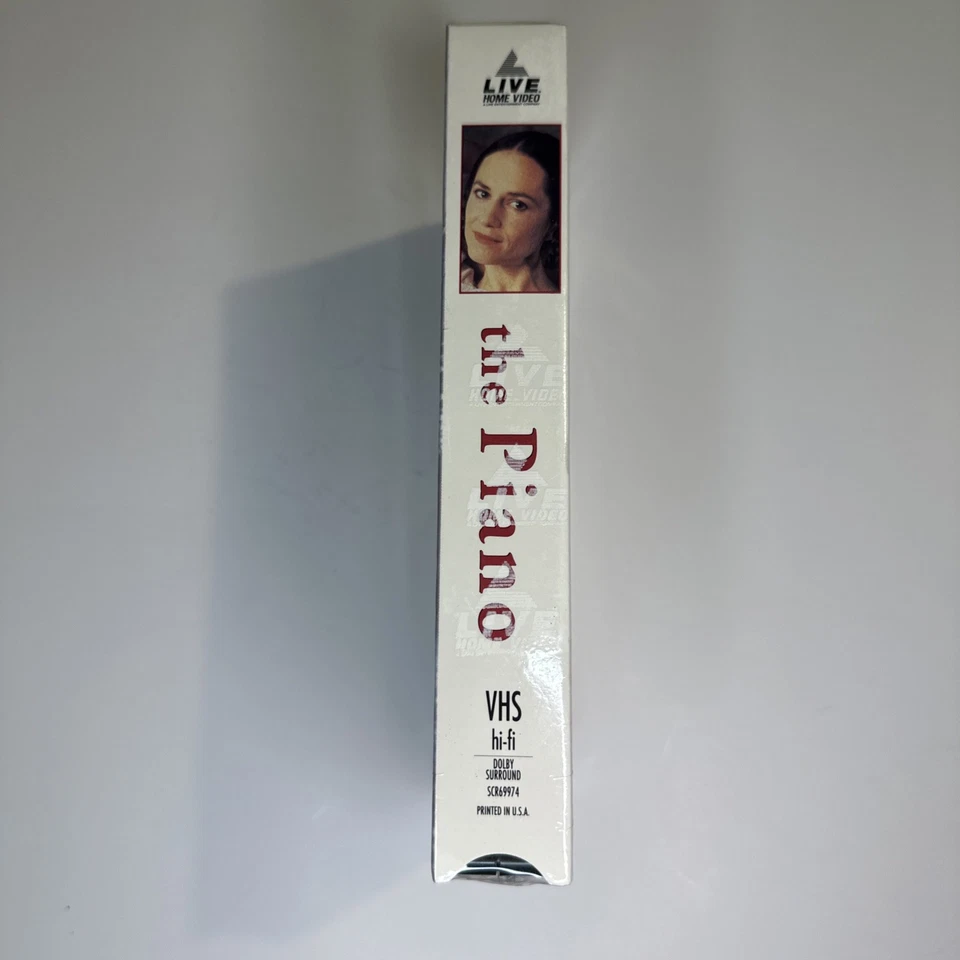 The Piano VHS Video New Watermarks Holly Hunter Harvey Keitel Sam Neill Foto 4 de 4