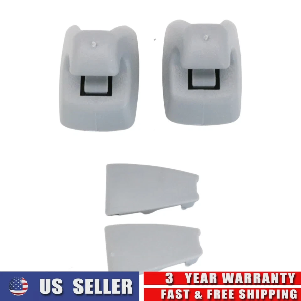 2 x Car Sun Visor Hook Clip 15882854 For Cadillac Escalade EXT ESV Foto 2 de 4