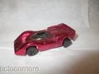 VINTAGE HOT WHEELS REDLINES McLAREN MGA CAR ROSE PINK SPECTRAFLAME HOTWHEELS
