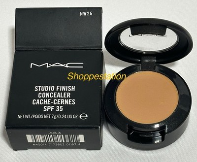 MAC Studio Finish Concealer SPF35 Shade NW25 Full Size 7g ( See Description )