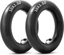 Heavy Duty 10X2.50 Thicker 40 Butyl Inner Tube with CR202 90 Bent Valve Stem,