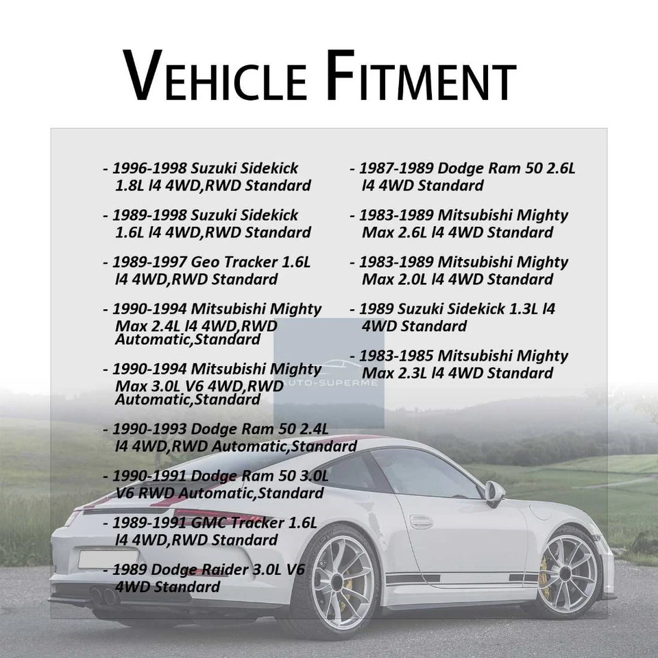 Eje delantero todas las juntas juntas juntas en U 2 piezas para Suzuki Grand Vitara 2,7 L 4x4 2001 Foto 3 de 4