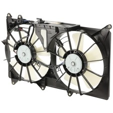 Radiator Cooling Fan For 2001-2005 Lexus IS300 Dual with Coolant Reservoir