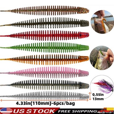 Floating Ned Rig Worms for Bass Fishing Soft Plastic Stick Baits Fishing Lures