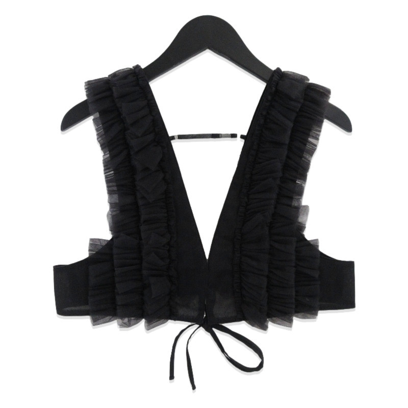 RYU KAGA 24SS Bosom Tulle Vest 64RL02F Nylon Tulle Vest RYU KAGA 24SS Bosom Tulle Vest 64RL02F Nylon Tulle Vest