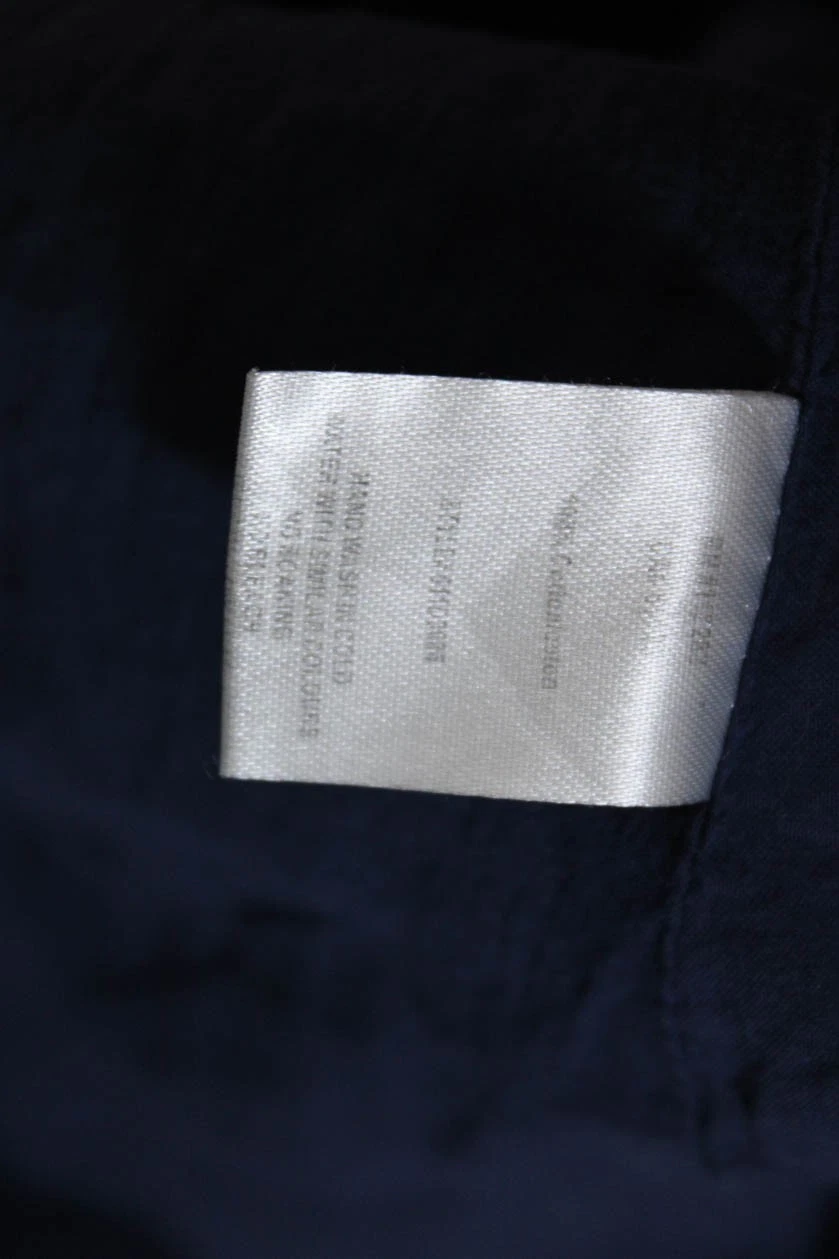 Abito midi Greylin donna Celine bordo frange blu taglia 8 12242892