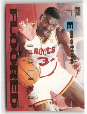 1994-95 SkyBox E-Motion #38 Hakeem Olajuwon  2A9