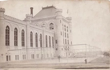 RPPC Portsmouth Naval Prison Photo Kittery Maine Navy Military Postcard I34
