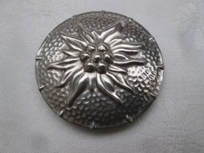 Abzeichen - Brosche - Hutabzeichen - Edelweiß