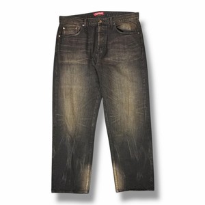 Supreme Distressed Loose FIT Selvedge Jean | eBay