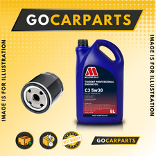 FOR MG MGF 1.8 i VVC 1995>2002 OIL SERVICE KIT 5W-30 5L FULLY SYNTHETIC