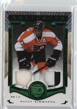 2015 Upper Deck Artifacts Emerald Jersey/Patch 15/75 Wayne Simmonds Patch 1c0d