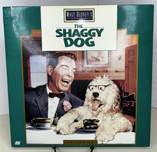 Walt Disney's The Shaggy Dog 1977 Studio Film Collection Laserdisc 1993 VTG