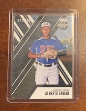 2017 Panini Elite Extra Edition /999 Alberto Fabian #170
