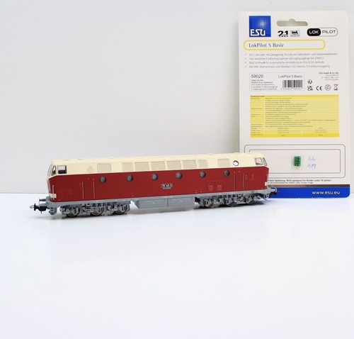 Piko H0 DC Diesellok BR 119 146-9 DR 71028 digital ESU LokPilot5 DCC  lf3393 | Condition: Gebraucht