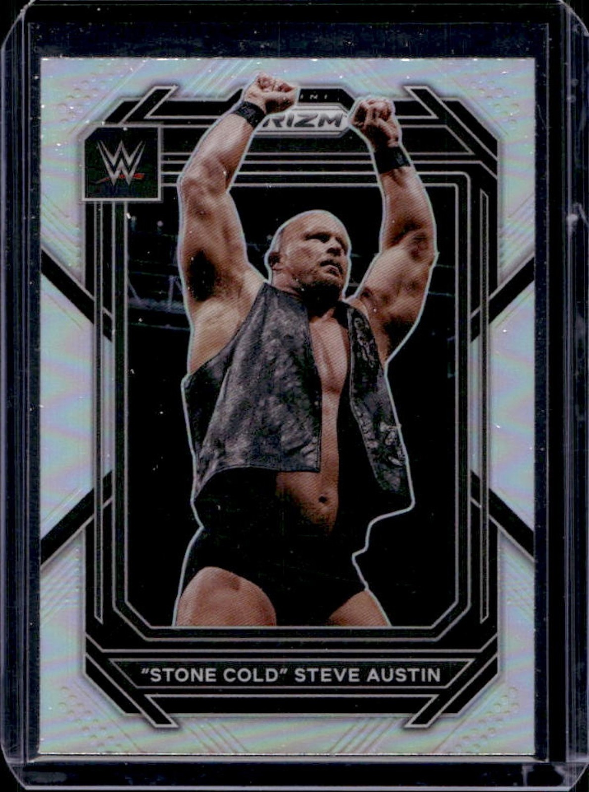 2023 Prizm WWE Stone Cold Steve Austin Silver #197