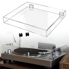 Turntable Dust Cover Record Player Protective Lid Acrylic Durability Accessory