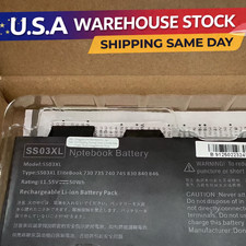 SS03XL Battery for HP EliteBook 840 830 745 G5 G6 11.55V 50Wh Laptop Battery