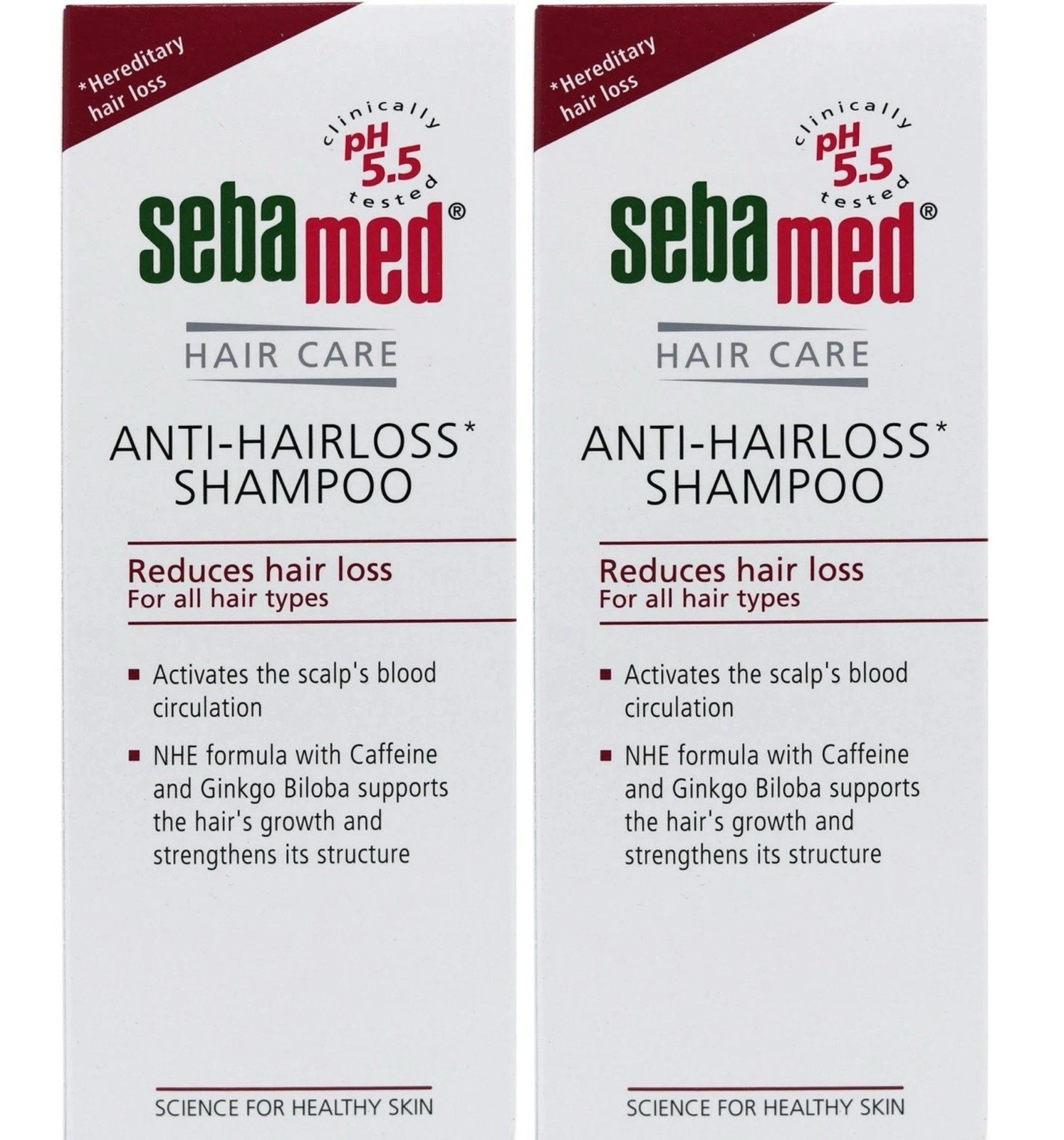 Sebamed Anti-Hairloss Shampoo 200ml X 2