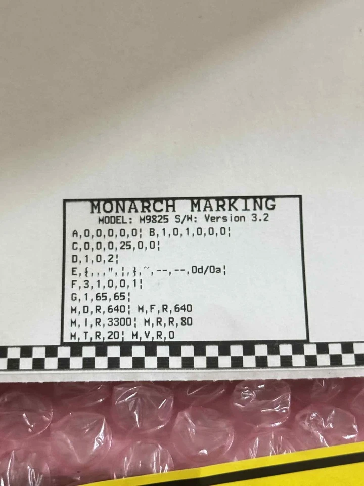Cabezal de impresión Monarch 9800 Series 12678301 203 ppp SSI-MON9800-203S Foto 2 de 4