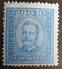 Portugal Classic Collection 1892-1893 D. Carlos 200 reis in Mint MLH