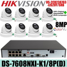 Hikvision 8MP DS-7608NXI-K1/8P+DS-2CD2387G3-L...