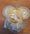 Lot of 4 Casino $10 Silver Strike Strikes .600 per ounce of .999 each