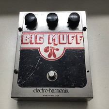 Vtg. "BIG MUFF" V4 EH1322 Electro-Harmonix Pedal Pi Version 3 Off  On Untested