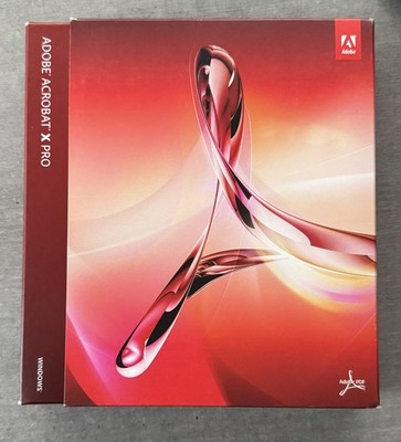 Adobe Acrobat 10 (X) Professional Vollversion deutsch für Windows