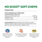 NaturVet No Scoot Plus Pumpkin Soft Chew Support Healthy Bowels for Dogs 120 ct 797801037051