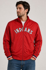 Nike Cleveland Indians Cooperstown Collection Full Zip Jacket Red Men’s 2XL XXL