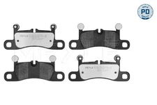 Rear axle Meyle 025 251 4316/PD brake pad set, disc brake for Porsche