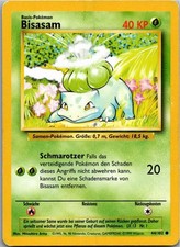 Pokémon Bisasam 44/102 Base Set 1995 Deutsch