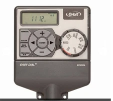 Orbit Easy Dial 6 Station Sprinkler Timer NEW Indoor Mount Fast Shipping