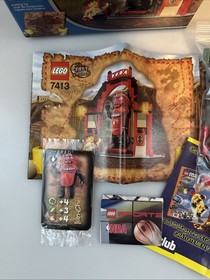 Lego Adventurers Set 7413 Orient Expedition Passage of Jun-Chi 2003 100% AND BOX