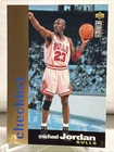 MICHAEL JORDAN 1995-96 UPPER DECK COLLECTORS CHOICE FRENCH CHECKLIST CARD BULLS