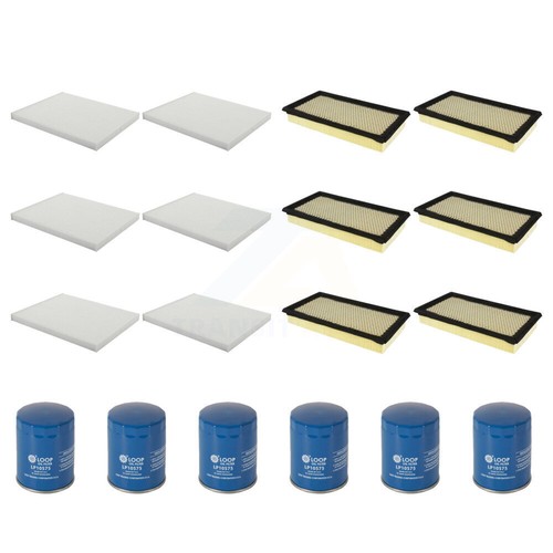 For 2016 Lincoln MKX 3.7L 6X Air6X Cabin6X Engine Oil Filters (18 Total