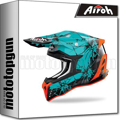 AIROH STRYCKER OFF-ROAD MOTORCYCLE HELMET STKC90 CRACK S