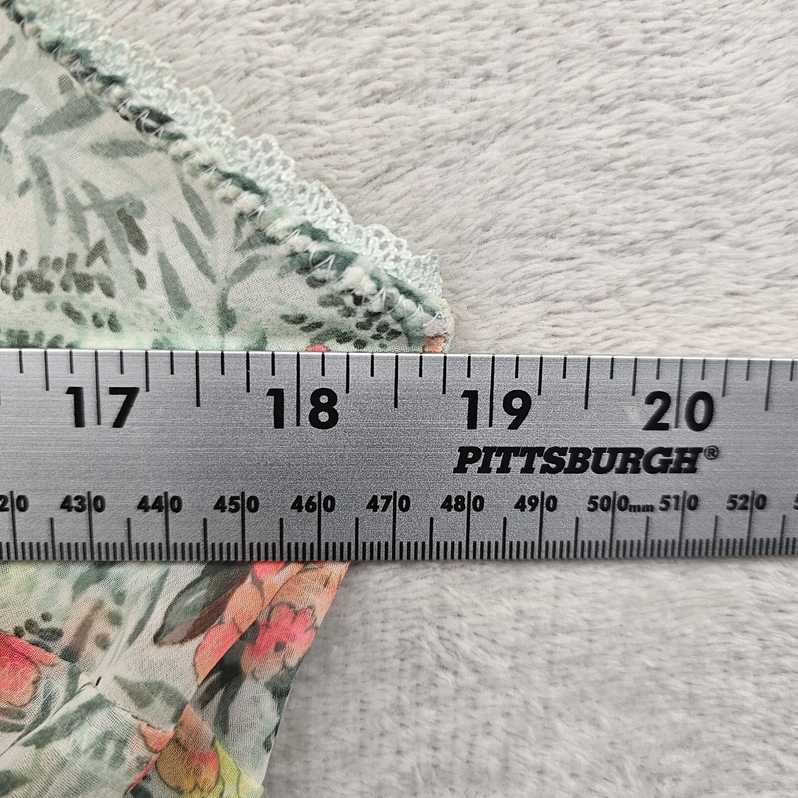 UNDERCOVER Victorias Secret mini abito slip trasparente donna grande pizzo floreale sexy romantico