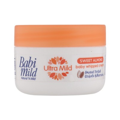 Babi mind ultra mild sweet almond baby whipped cream fast  (8851123741064)